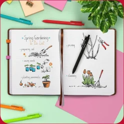 TRU RED ™ 8” x 10” Large Flexible Cover Narrow Ruled Journal, Cognac (TR61953) Online