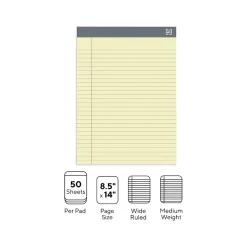 TRU RED ™ Achieve Notepad, 8.5