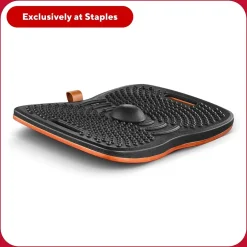 Floor Mats<TRU RED ™ Anti-Fatigue Balance Board, Black, 320 lbs. Capacity (TR62100)