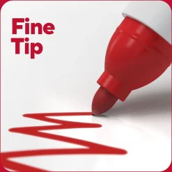 TRU RED ™ Dry Erase Marker, Fine Tip, Assorted, 12/Pack (TR61434-CC) Discount