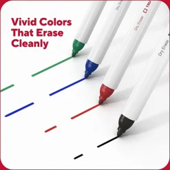 TRU RED ™ Dry Erase Marker, Fine Tip, Assorted, 12/Pack (TR61434-CC) Discount