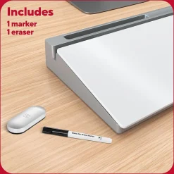 ™ Glass Desktop Dry-Erase Whiteboard (TR62579) Dry Erase