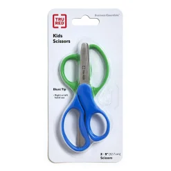 TRU RED ™ Junior 5" Kids Blunt Tip Stainless Steel Scissors, Straight Handle, Right & Left Handed, 2/Pack (TR55055) Sale