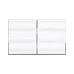 TRU RED ™ Large Hard Cover Ruled Notebook, Gray/ (TR55737) Blue Hot