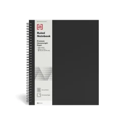 TRU RED ™ Large Soft Cover Ruled Notebook, Black (TR54984) Online