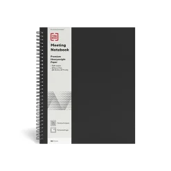 TRU RED ™ Large Soft Cover Meeting Notebook, Black (TR54985) Sale