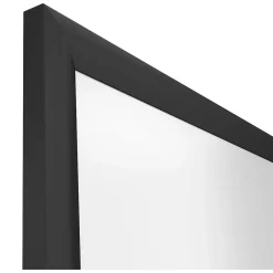 Best ™ Magnetic Porcelain Dry Erase Board, Black Frame, 8' x 4' (TR61191) Dry Erase