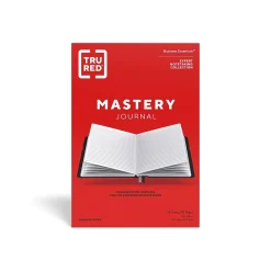 TRU RED ™ Medium Mastery Journal, (TR58434) Black Hot