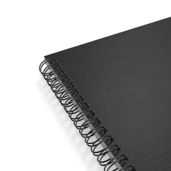 TRU RED ™ Medium Soft Cover Meeting Notebook, Black (TR54988)