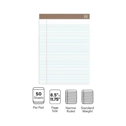 TRU RED ™ Notepad, 8.5