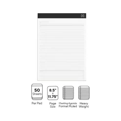 TRU RED ™ Notepads, 8.5