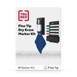 TRU RED ™ Pen Dry Erase Kit, Fine Tip, Assorted, 4/Pack (TR61743/TR56941) Best