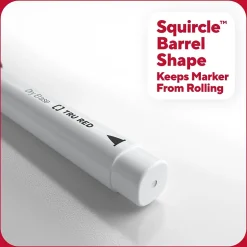 TRU RED ™ Pen Dry Erase Markers, Fine Tip, Black, 4/Pack (TR61460/TR54560) Discount