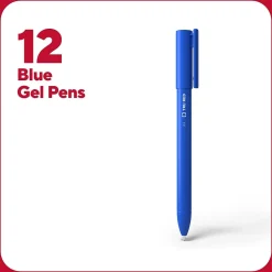 TRU RED ™ Quick Dry Gel Pens, Fine Point, 0.5mm, , Dozen (TR54472) Blue Clearance