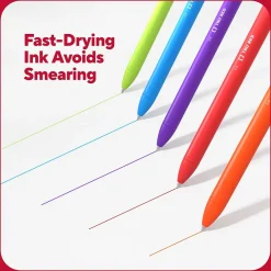 TRU RED ™ Quick Dry Gel Pens, Fine Point, 0.5mm, , Dozen (TR54472) Blue Sale