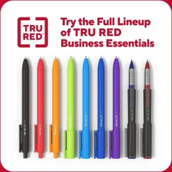 TRU RED ™ Retractable Quick Dry Gel Pen, Extra Fine Point, 0.38mm, Black, 5/Pack (TR56951) Discount