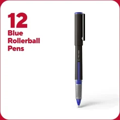 TRU RED ™ Rollerball Pens, Conical Tip, , Dozen/Pack (TR57322) Blue New