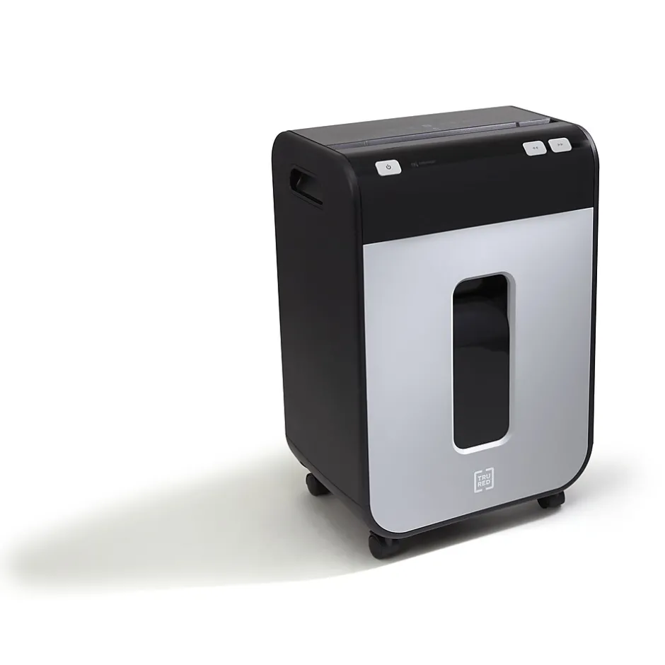 TRU RED ™ 10-Sheet Micro-Cut Personal Shredder (TR-NMC102A)* Shredders & Accessories