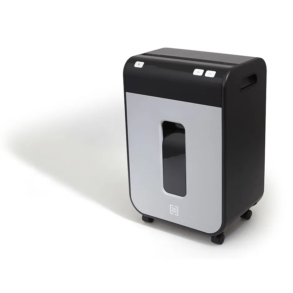 TRU RED ™ 10-Sheet Micro-Cut Personal Shredder (TR-NMC102A)* Shredders & Accessories
