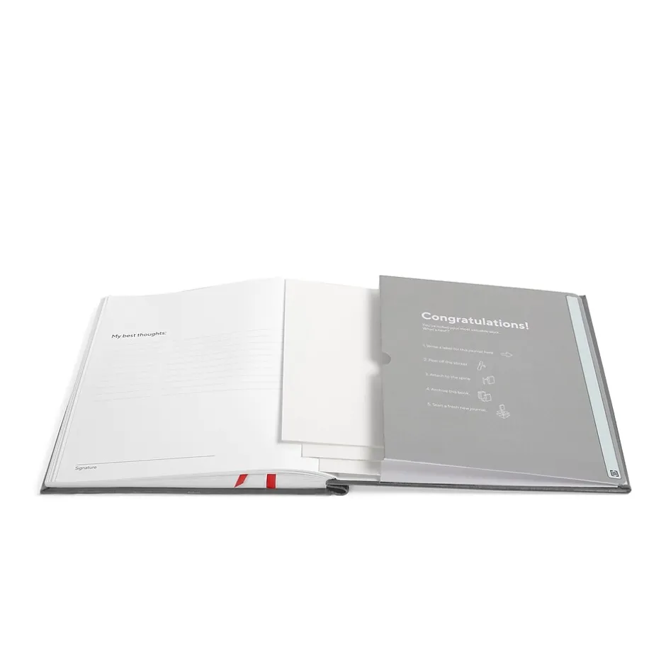 TRU RED ™ Square Explore Journal, Dotted, (TR58433-CC) Gray Sale