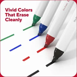 TRU RED ™ Tank Dry Erase Markers, Chisel Tip, Black, 12/Pack (TR61440-CC) Online