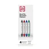 TRU RED ™ Tank Dry Erase Markers, Twin Tip, Assorted, 4/Pack (TR61439/TR57838) New