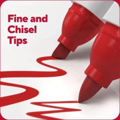 TRU RED ™ Tank Dry Erase Markers, Twin Tip, Assorted, 4/Pack (TR61439/TR57838) New