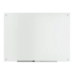 Online ™ Tempered Glass Dry Erase Board, Frosted, 4' x 3' (TR61199) Dry Erase