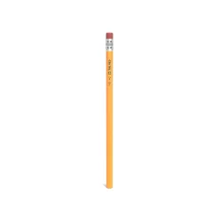TRU RED ™ Wooden Pencil, 2.2mm, #2 Medium Lead, Dozen (TR58555) Clearance