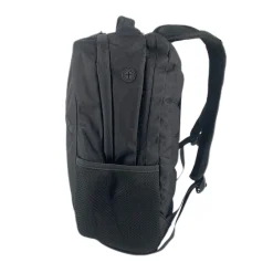 Backpacks<TUCCI CITY RIDER Laptop Backpack, Medium, Black (T0566)