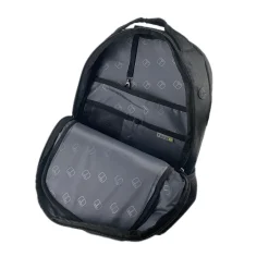 Backpacks<TUCCI CITY RIDER Laptop Backpack, Medium, Black (T0566)