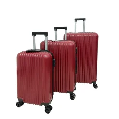 TUCCI FORTE Banda 3-Piece Hardside Spinner Luggage Set, TSA Checkpoint Friendly, (F0002-03PC-)