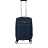 TUCCI Hardside Carry-On Suitcase, 4-Wheeled Spinner, TSA Checkpoint Friendly (T0473-20in-BLU)