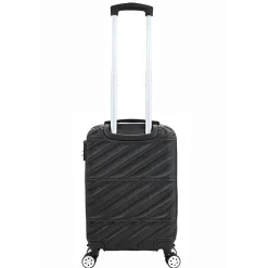 TUCCI Hardside Spinner Carry-On Luggage Set, TSA Checkpoint Friendly (T0533-04PC-BLK)