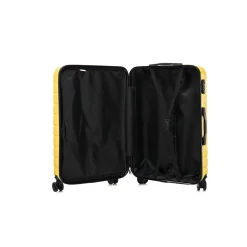 TUCCI Hardside Spinner Carry-On Luggage Set, TSA Checkpoint Friendly (S0568-03PC-MUYL)