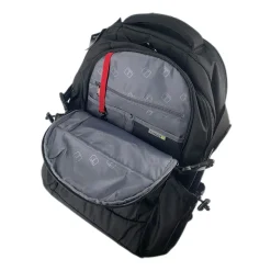 Backpacks<TUCCI HITCHHIKER Laptop Backpack, Medium, Black (T0569)