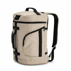 Backpacks<TUCCI Laptop Backpack, Medium, Beige (T0641)