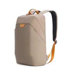 Backpacks<TUCCI Laptop Backpack, Medium, Beige (T0587)