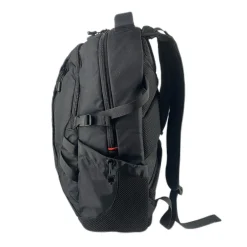 Backpacks<TUCCI Laptop Backpack, Medium, Black (T0570)