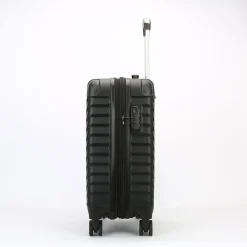 TUCCI 2-Piece Hardside Spinner Carry-On Luggage Set, TSA Checkpoint Friendly (T0293-02PC-BLK)