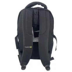 Backpacks<TUCCI SCOUT Laptop Backpack, Medium, Black (T0564)