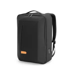 Backpacks<TUCCI TrekTornado Laptop Backpack, Medium, Black (T0593)