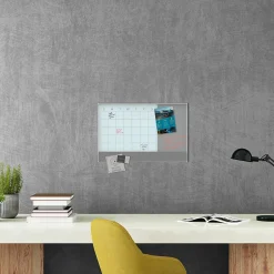 New Combination Dry-Erase Whiteboard, Aluminum Frame, 2' x 1.5' (3196U00-01) Dry Erase