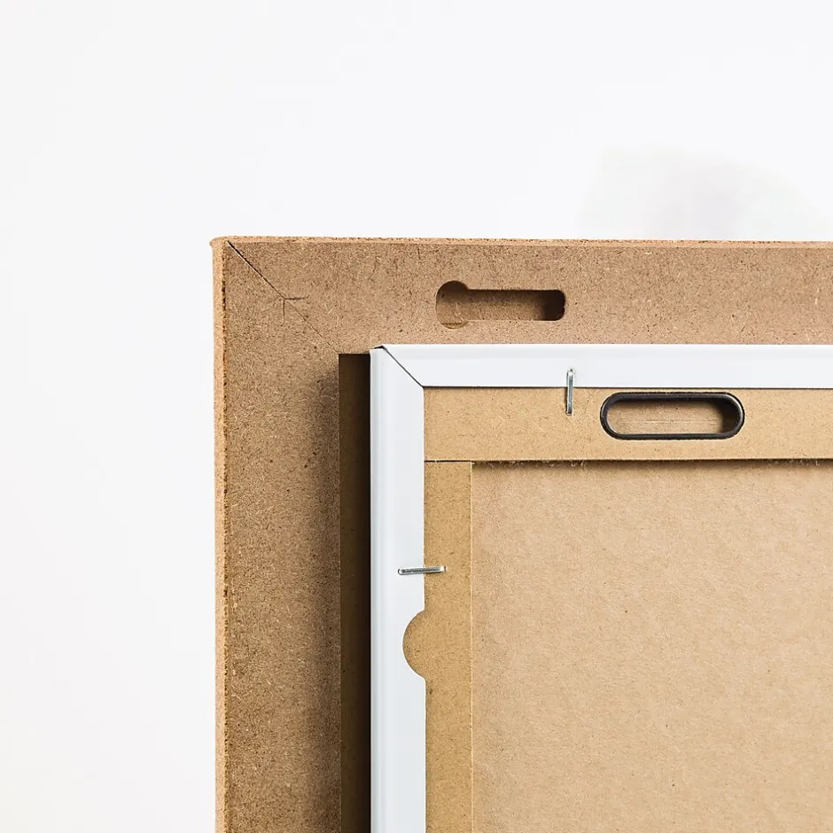 Sale Cork & Steel Combo Dry-Erase & Bulletin Board, Frameless, 1.17' x 1.17' (3889U00-01) Dry Erase