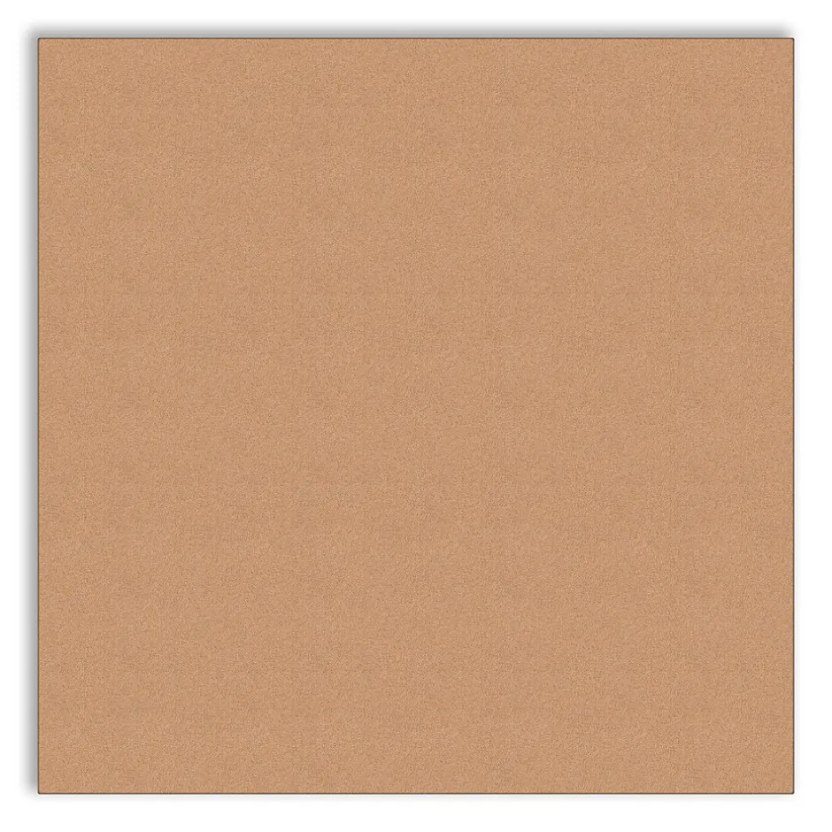 Hot Cork Bulletin Board, Frameless, 2.5' x 2.5' (4887U00-01) Bulletin