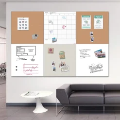 Hot Cork Bulletin Board, Frameless, 2.5' x 2.5' (4887U00-01) Bulletin