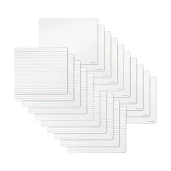 Discount Dry-Erase Whiteboard, 0.75' x 1', 24/Pack (4863U00-01) Dry Erase