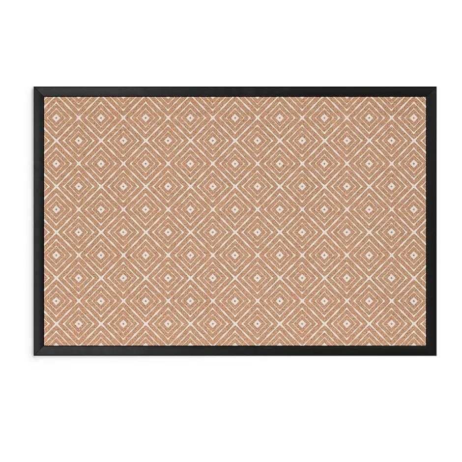 Outlet Fashion Cork Bulletin Board, Black Frame, 3' x 2' (2884U00-01) Bulletin