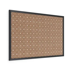 Outlet Fashion Cork Bulletin Board, Black Frame, 3' x 2' (2884U00-01) Bulletin