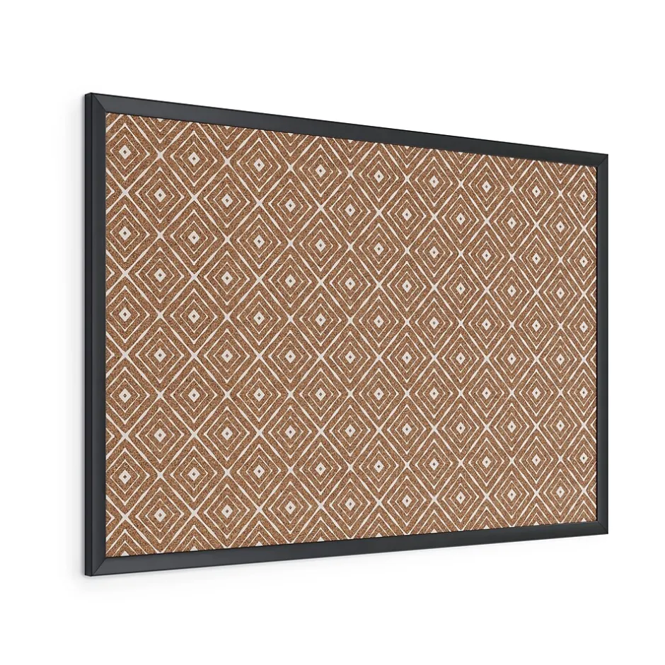 Outlet Fashion Cork Bulletin Board, Black Frame, 3' x 2' (2884U00-01) Bulletin